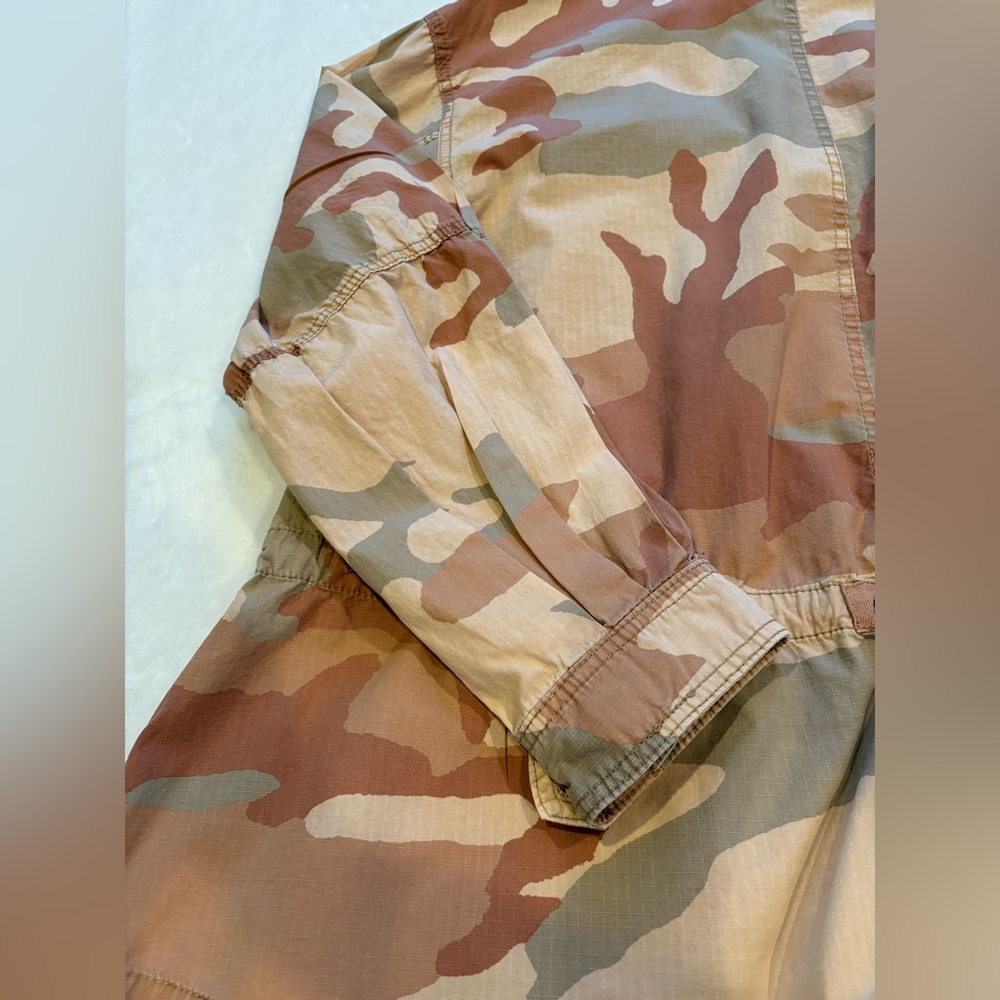 Free People "Seize the Day" Camo Military Jacket.  Size Small. - Picture 8 of 15